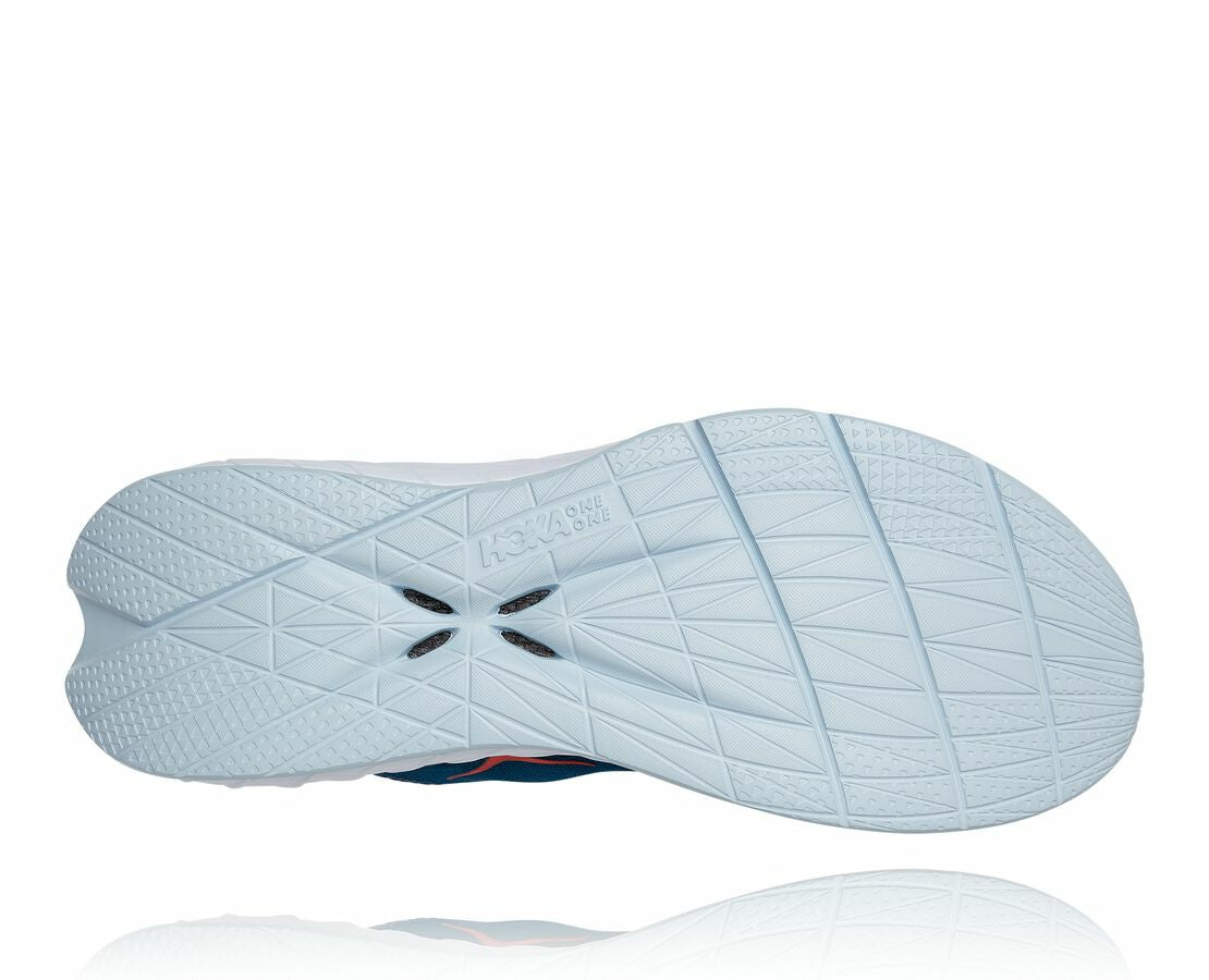 HOKA Moroccan Blue / Hot Coral - Women's Carbon X 2