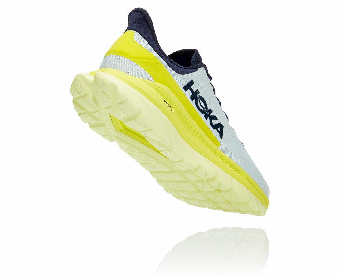 HOKA Blue Flower / Citrus - Men's Mach 4