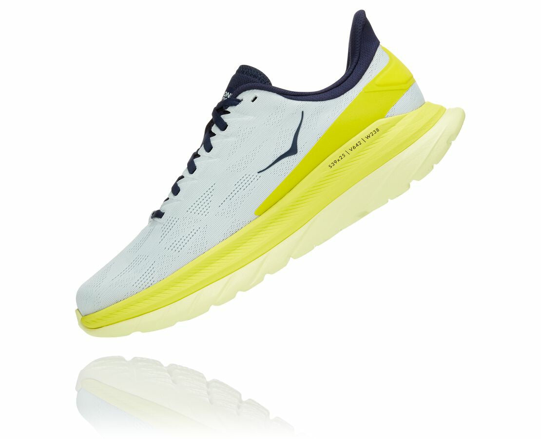 HOKA Blue Flower / Citrus - Men's Mach 4