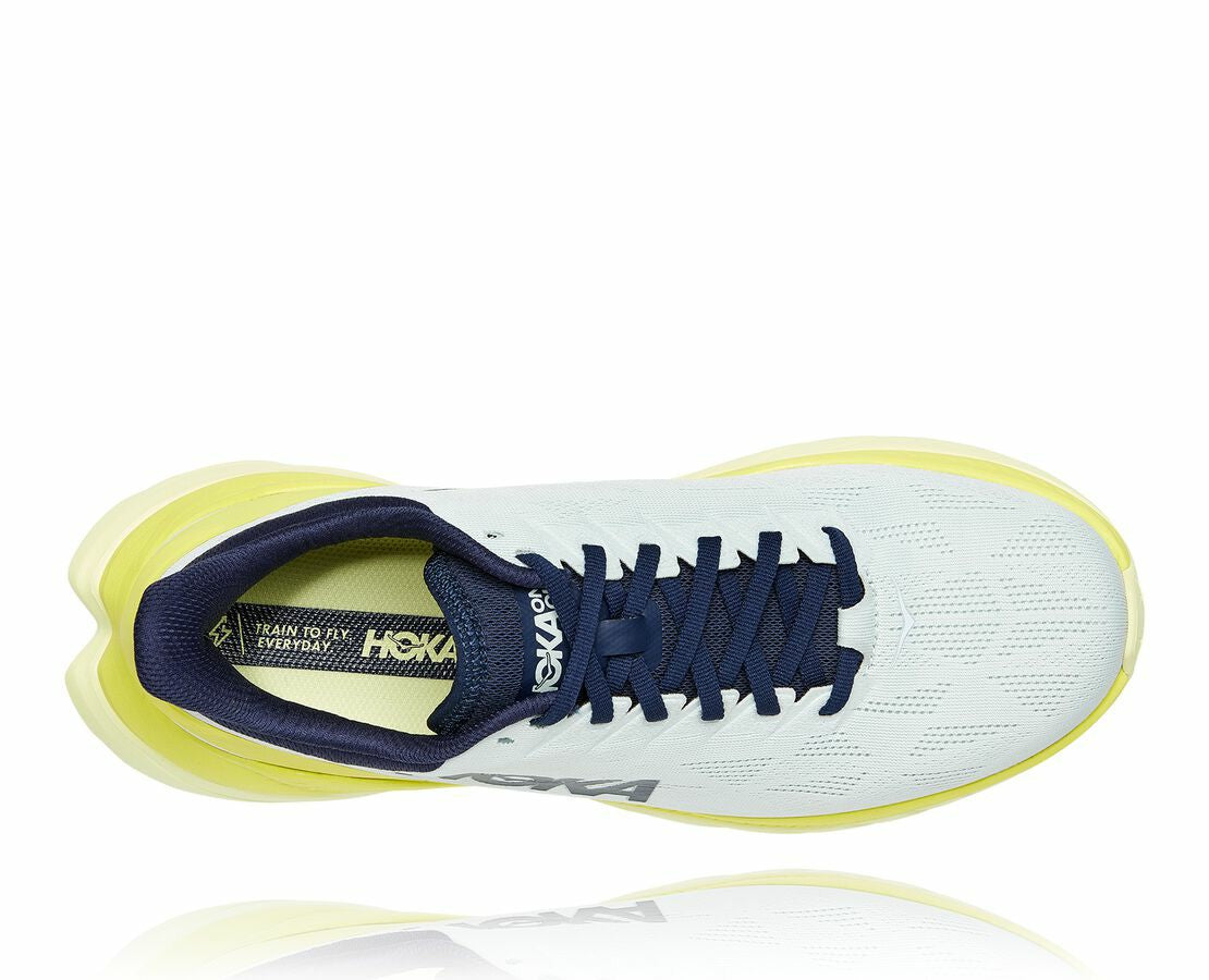 HOKA Blue Flower / Citrus - Men's Mach 4
