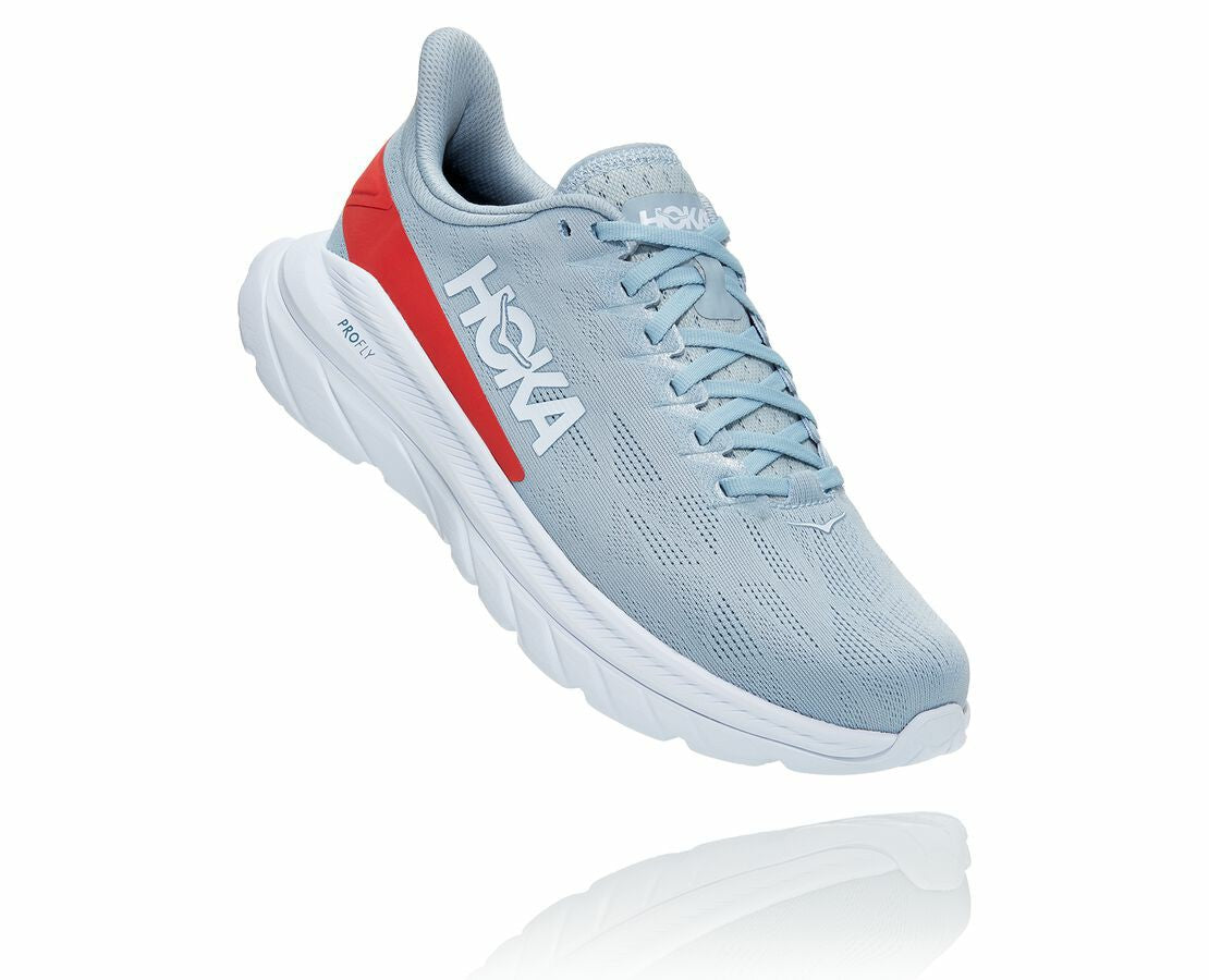 HOKA Blue Fog / Fiesta - Men's Mach 4
