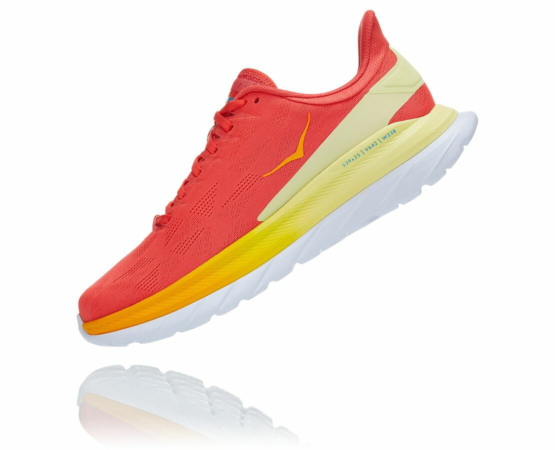 HOKA Hot Coral / Saffron - Men's Mach 4