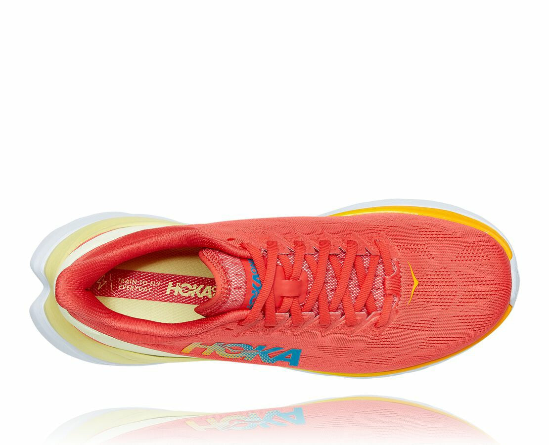 HOKA Hot Coral / Saffron - Men's Mach 4