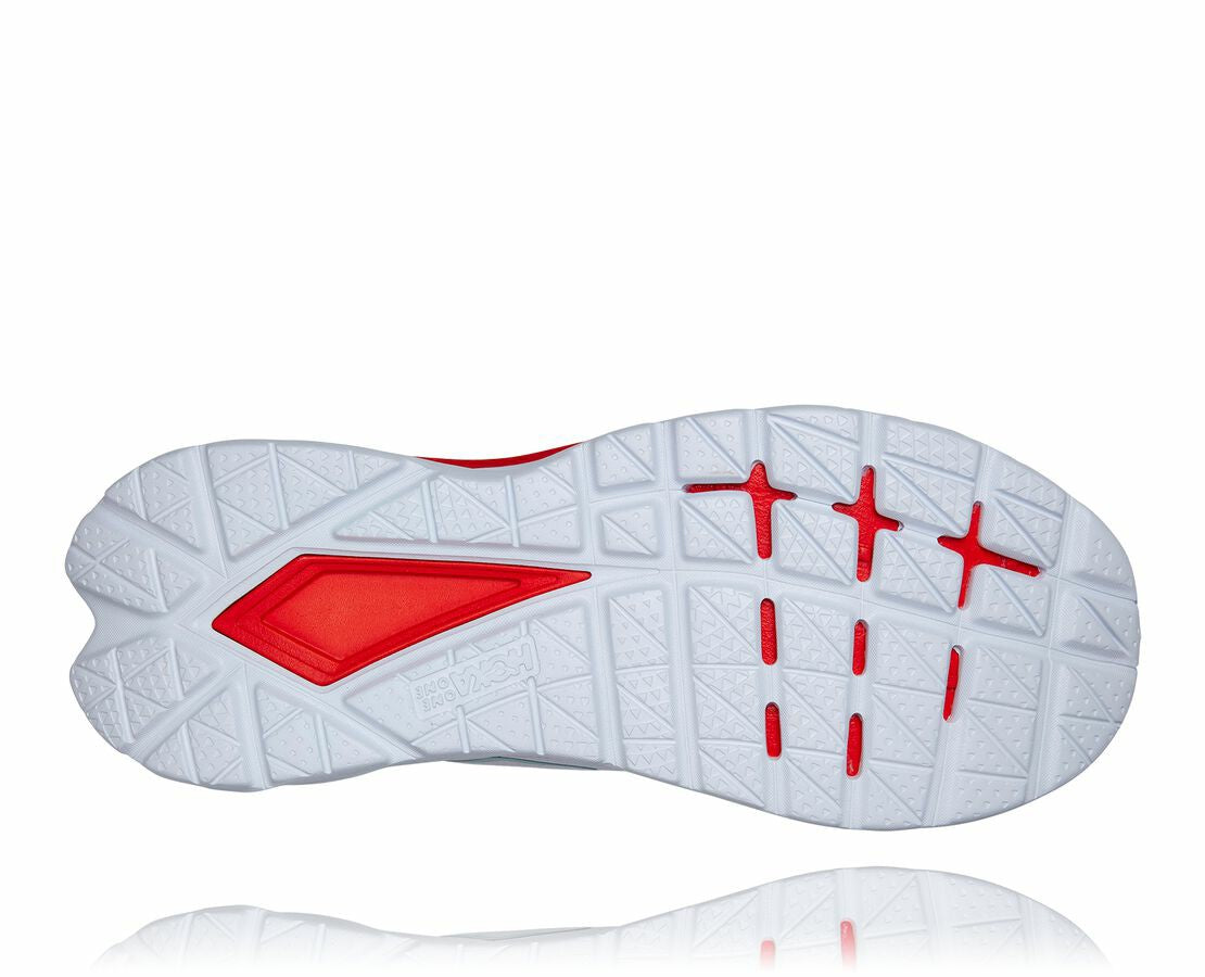 HOKA White / Fiesta - Men's Mach 4