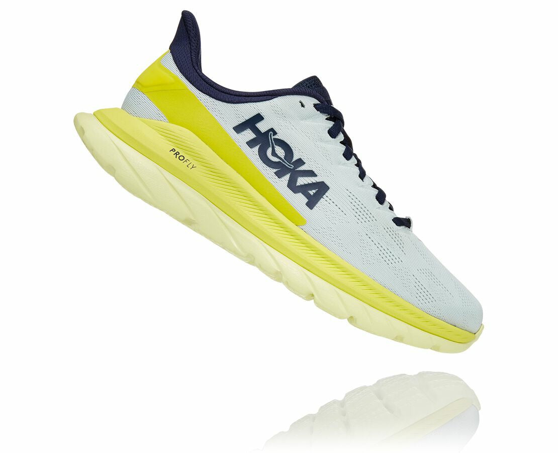 HOKA Blue Flower / Citrus - Women's Mach 4