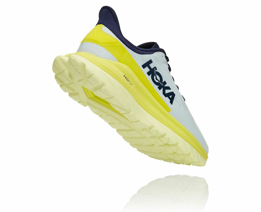 HOKA Blue Flower / Citrus - Women's Mach 4