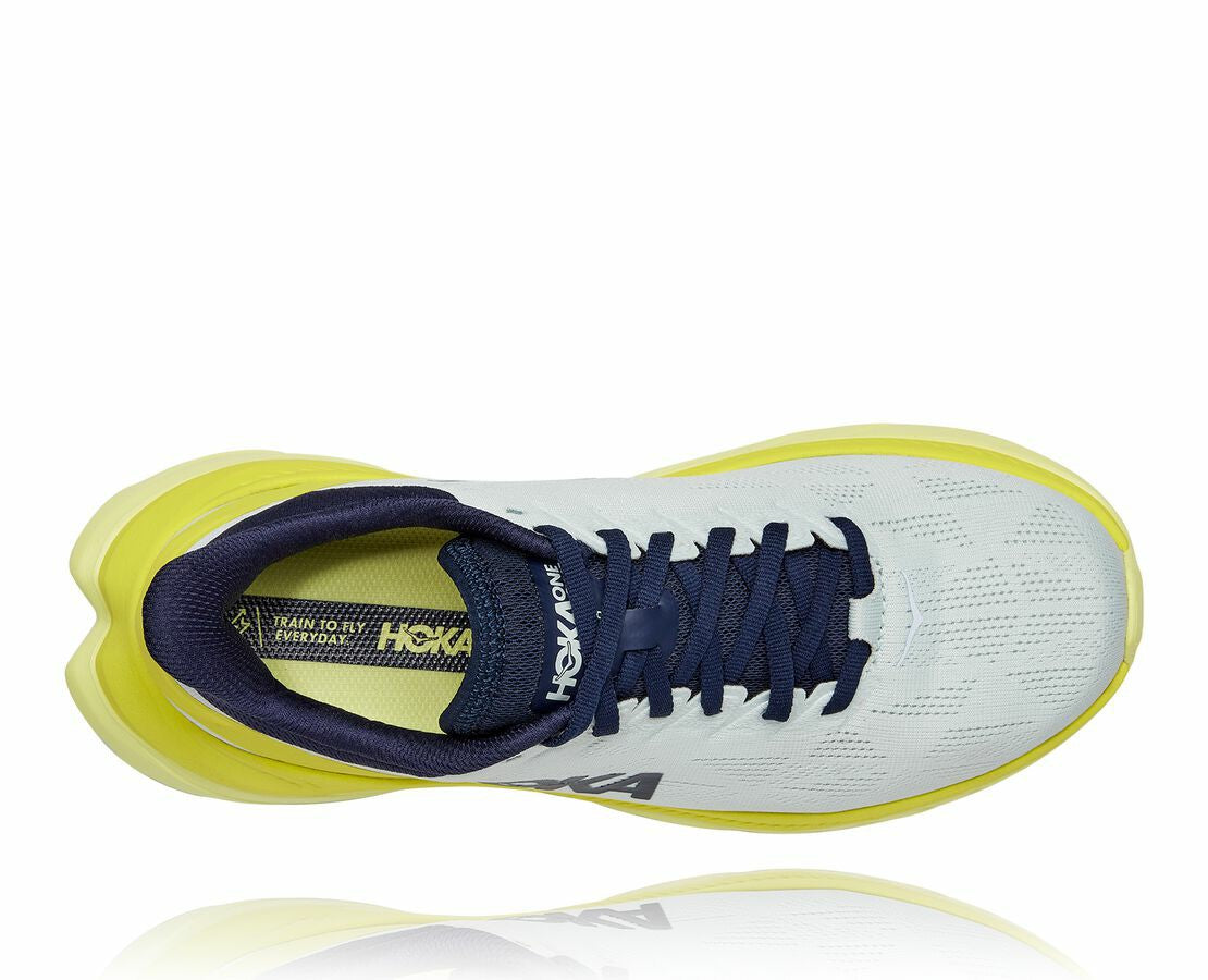 HOKA Blue Flower / Citrus - Women's Mach 4