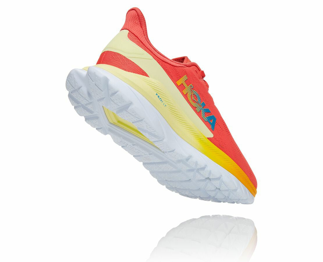 HOKA Hot Coral / Saffron - Women's Mach 4