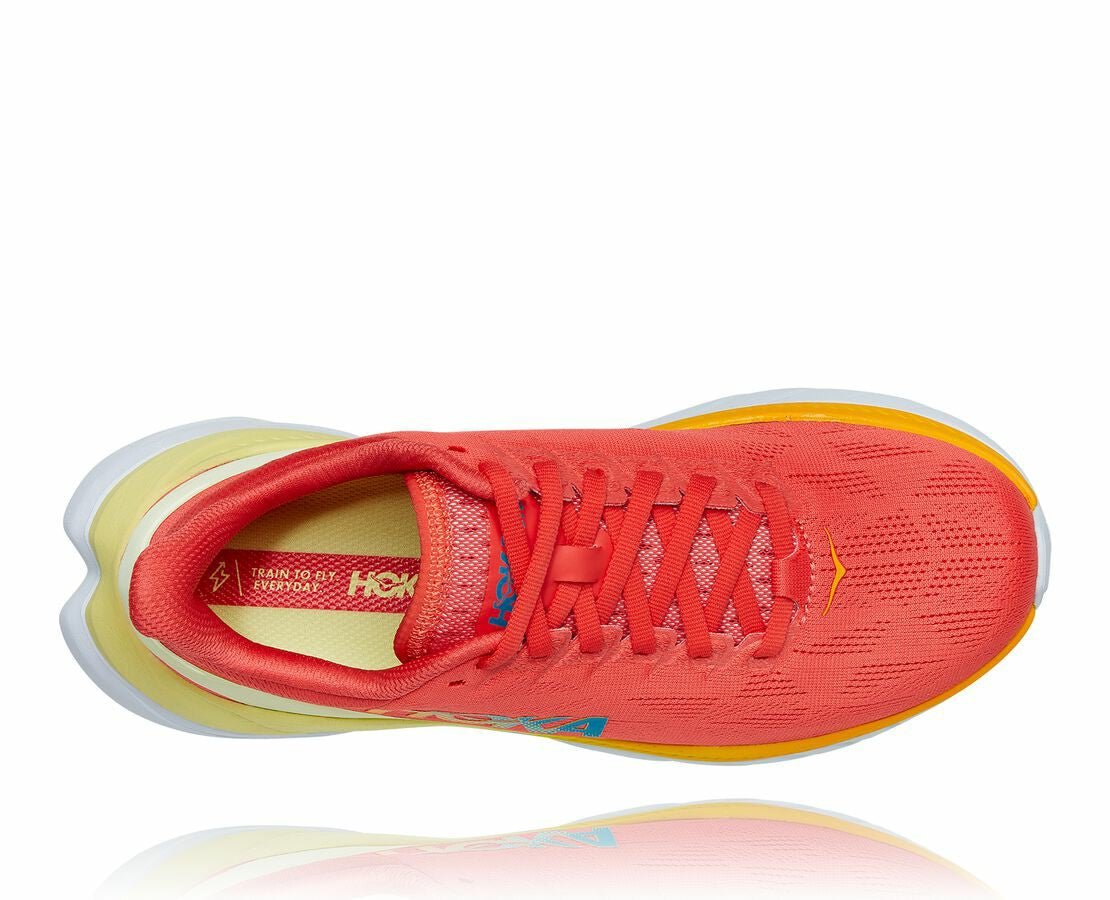 HOKA Hot Coral / Saffron - Women's Mach 4