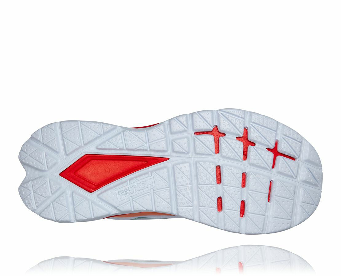 HOKA White / Fiesta - Women's Mach 4