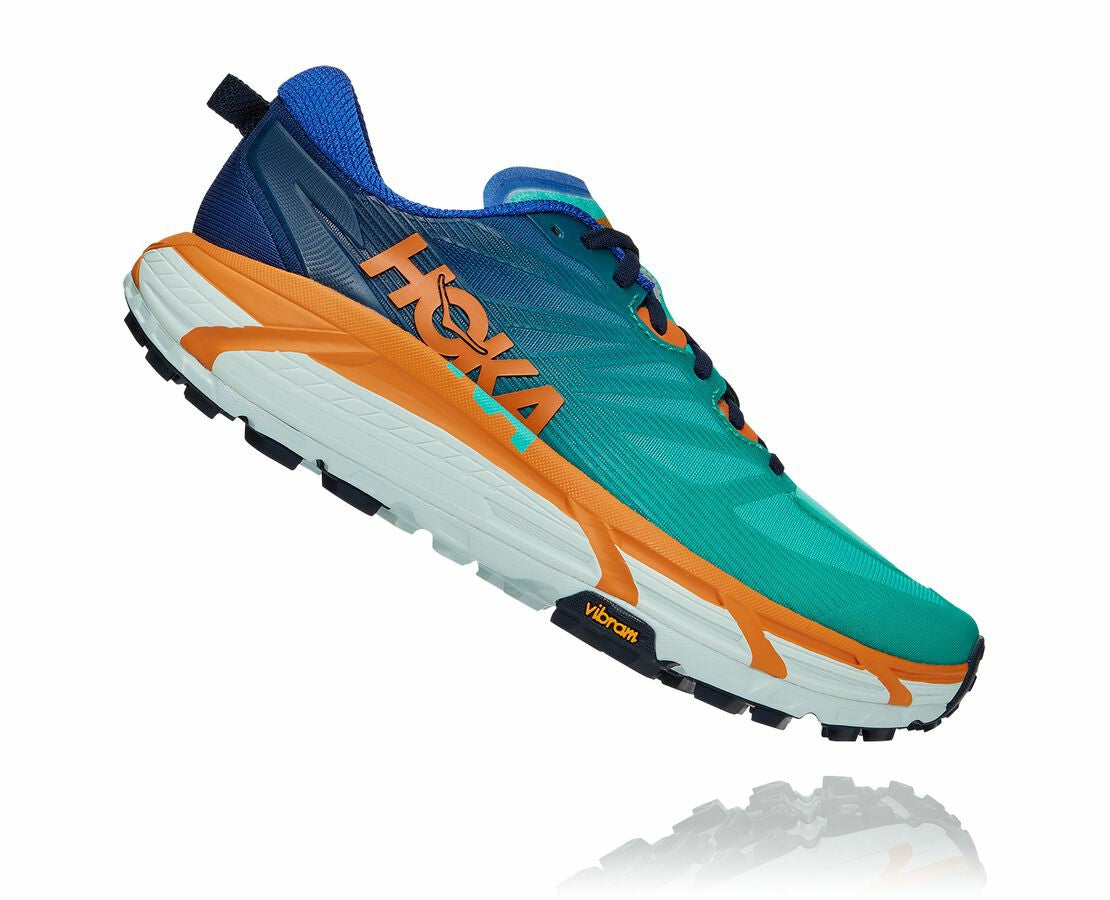HOKA Dazzling Blue / Desert Sun - Men's Mafate Speed 3