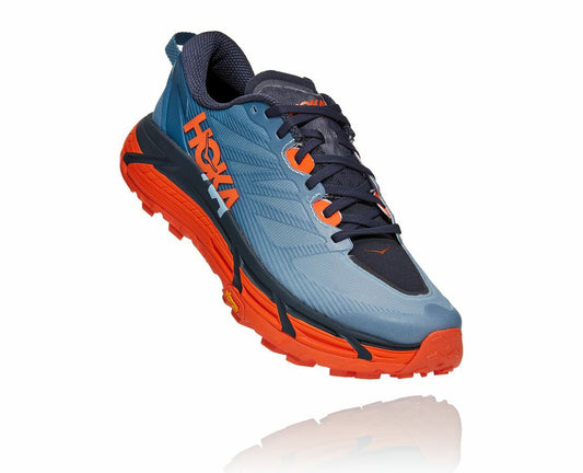HOKA Provincial Blue / Carrot - Men's Mafate Speed 3