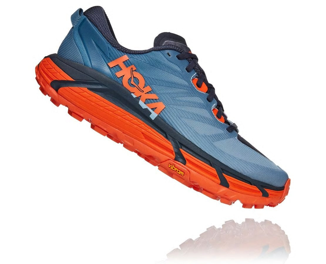 HOKA Provincial Blue / Carrot - Men's Mafate Speed 3