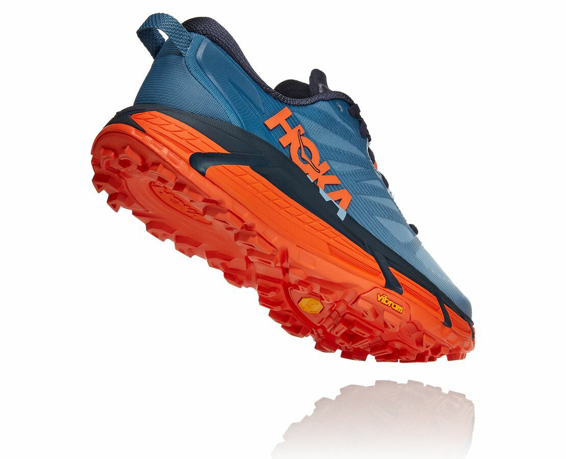 HOKA Provincial Blue / Carrot - Men's Mafate Speed 3
