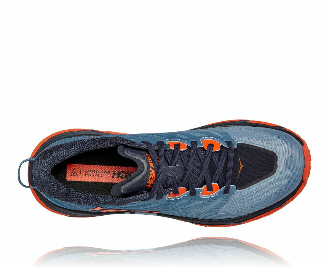 HOKA Provincial Blue / Carrot - Men's Mafate Speed 3