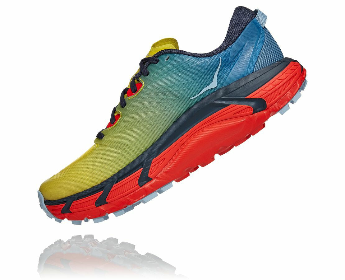 HOKA Provincial Blue / Fiesta - Men's Mafate Speed 3