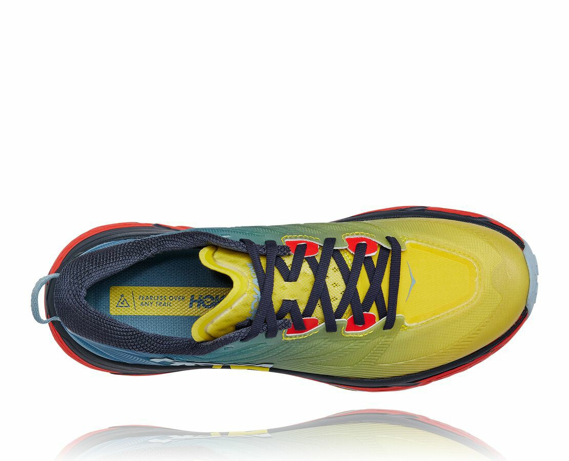 HOKA Provincial Blue / Fiesta - Men's Mafate Speed 3
