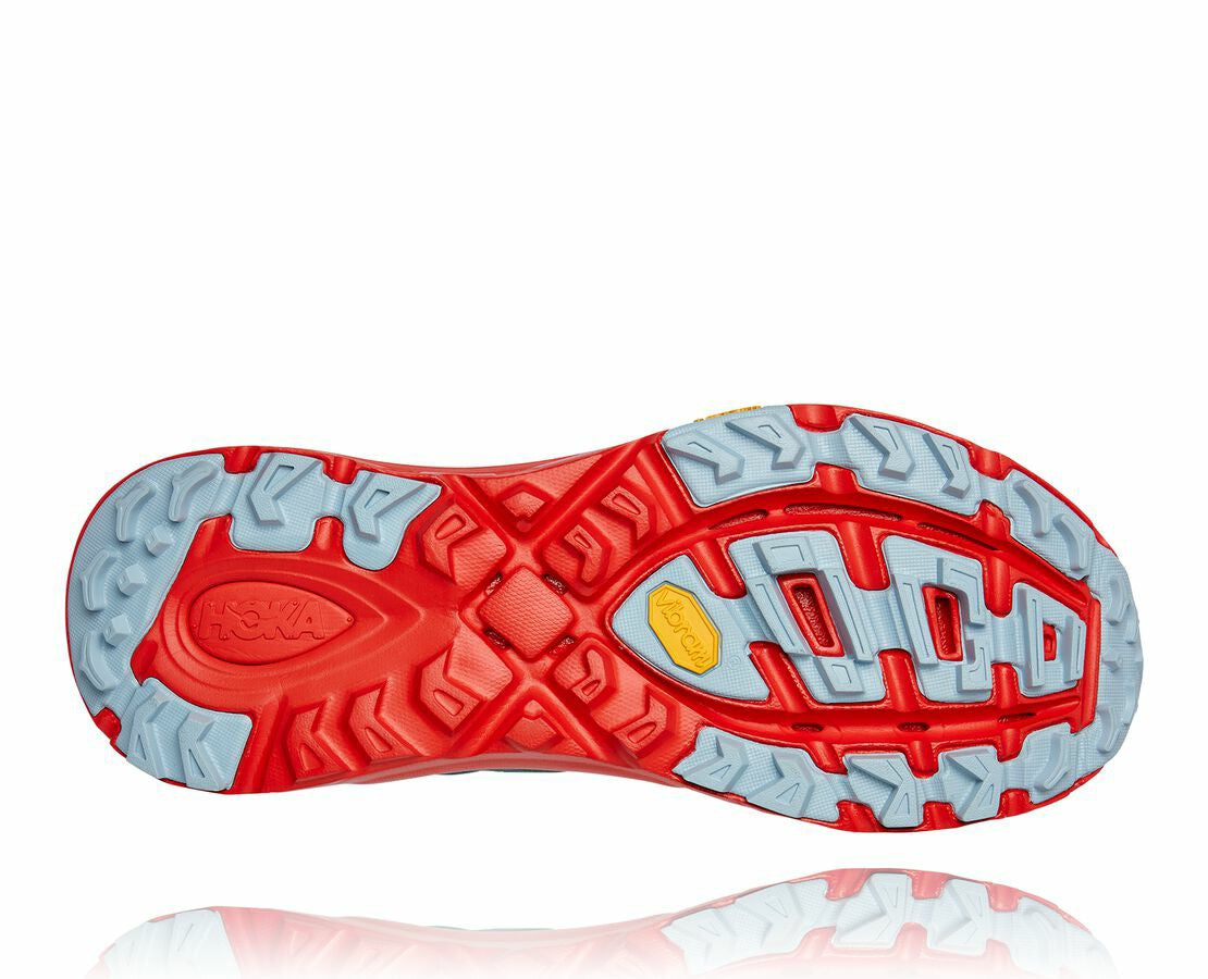 HOKA Provincial Blue / Fiesta - Men's Mafate Speed 3