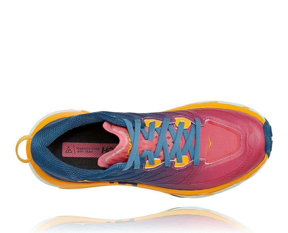 HOKA Moroccan Blue / Saffron - Women's Mafate Speed 3