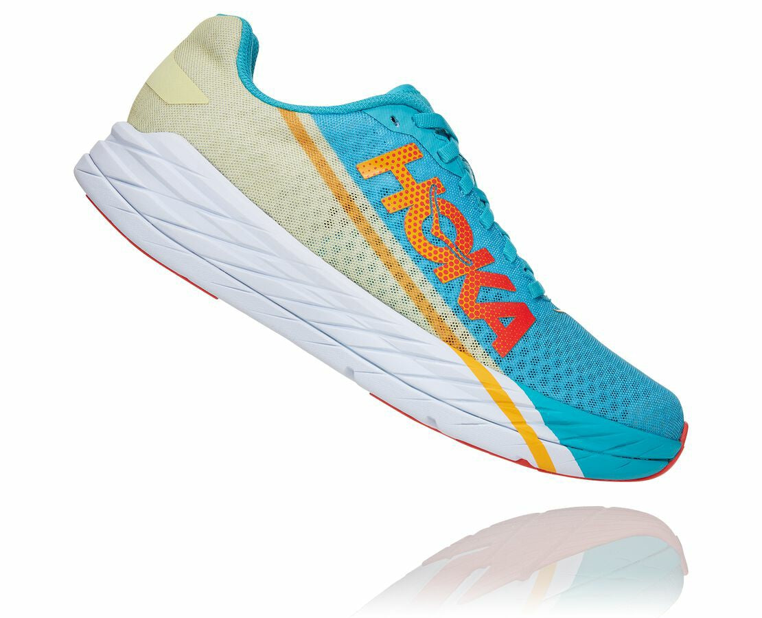HOKA Scuba Blue / Luminary Green - All Gender Rocket X