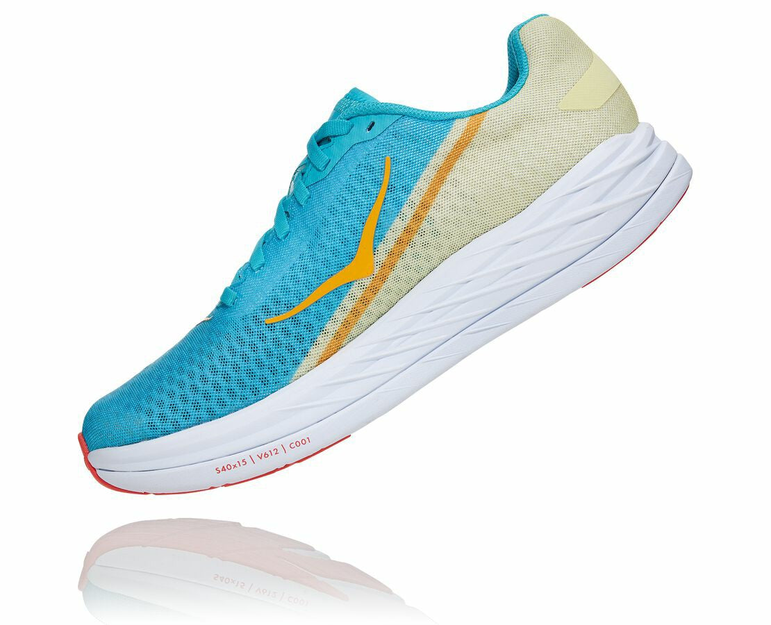 HOKA Scuba Blue / Luminary Green - All Gender Rocket X