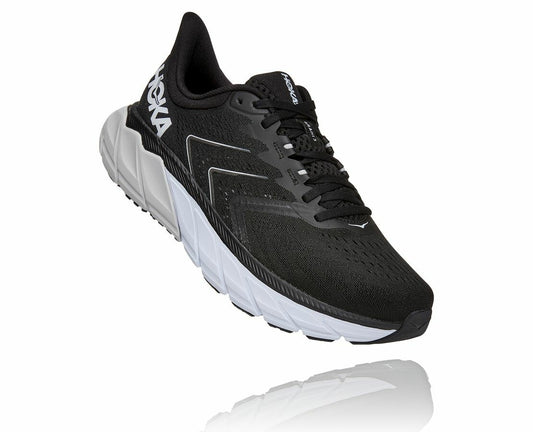 HOKA Black / White - Men's Arahi 5