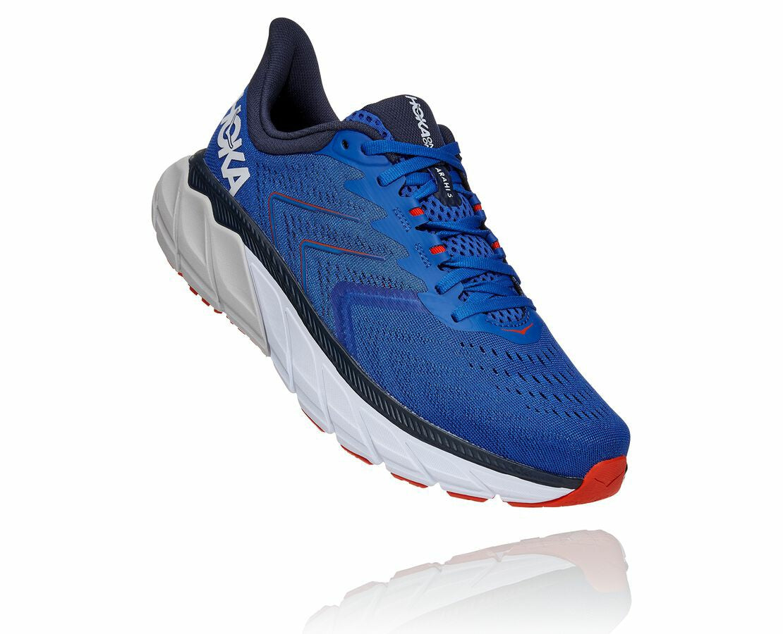 HOKA Turkish Sea / White - Men's Arahi 5