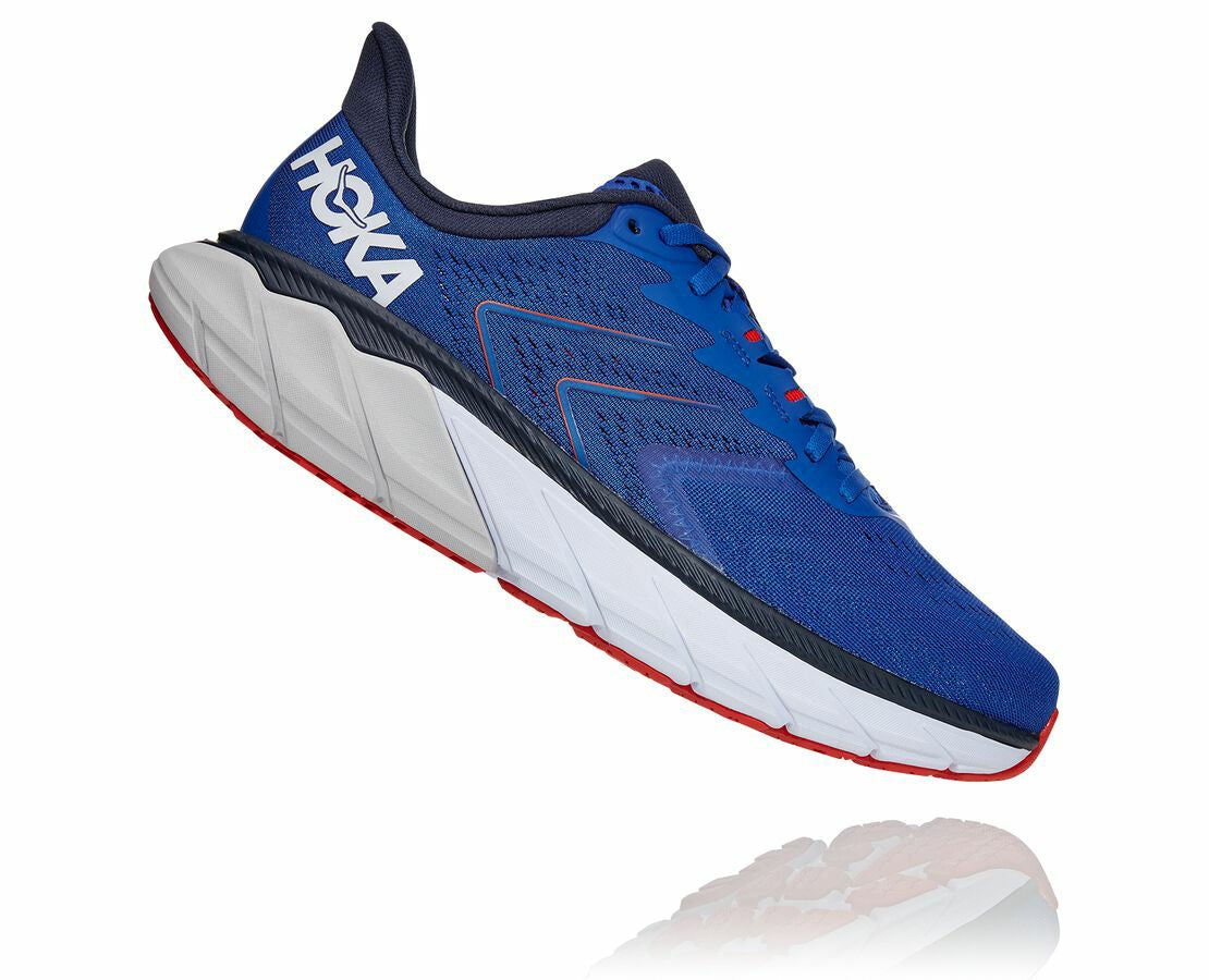 HOKA Turkish Sea / White - Men's Arahi 5