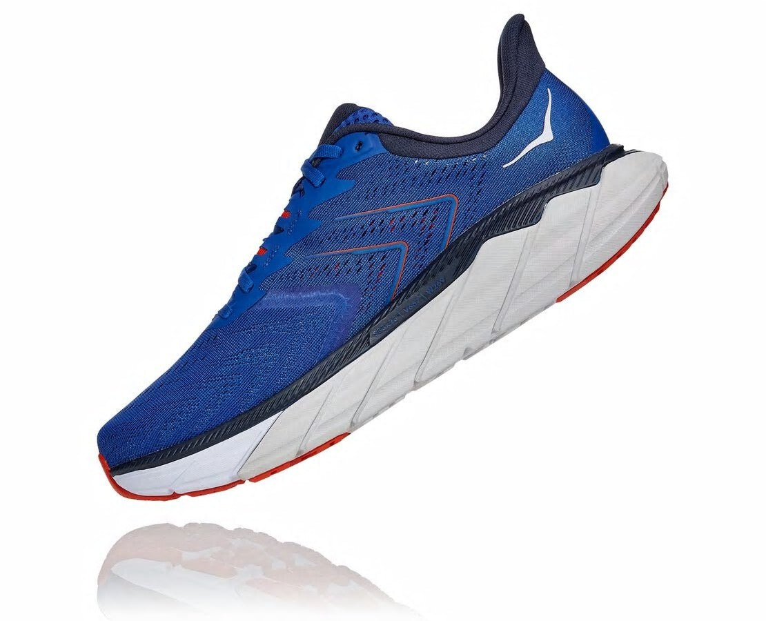 HOKA Turkish Sea / White - Men's Arahi 5