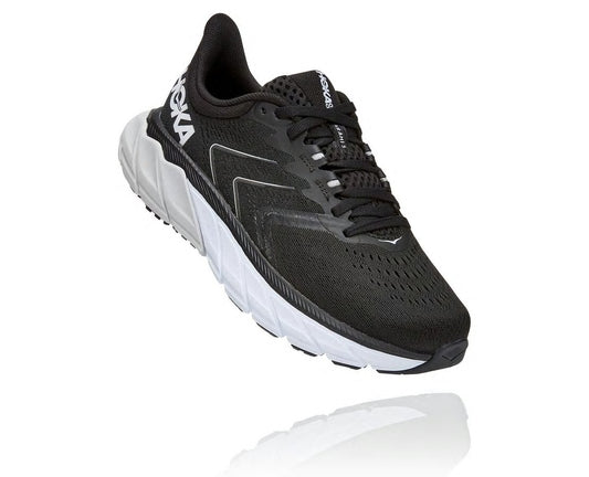 HOKA Black / White - Women's Arahi 5