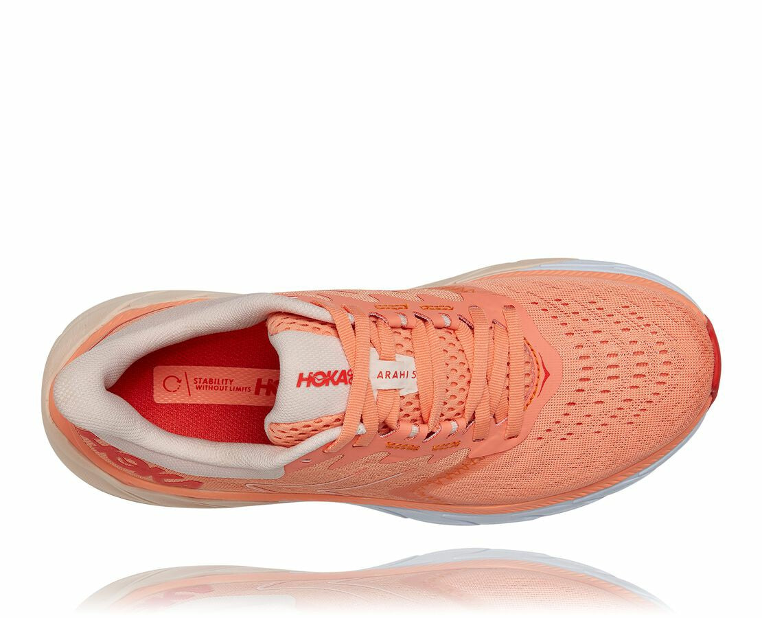 HOKA Cantaloupe / Silver Peony - Women's Arahi 5