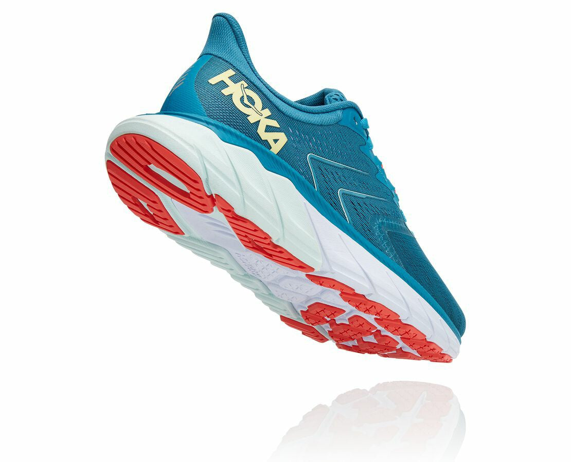 HOKA Mosaic Blue / Luminary Green - Women's Arahi 5