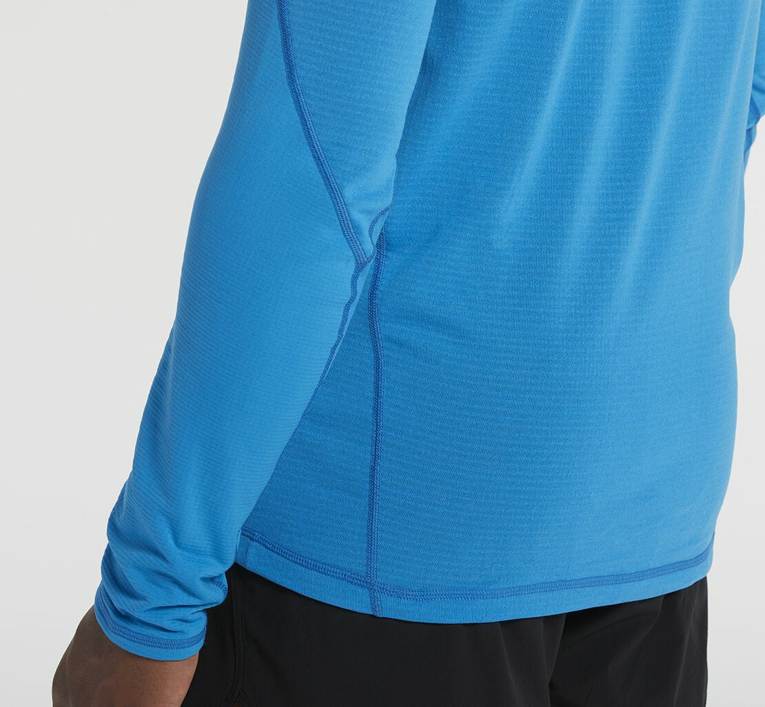 HOKA Diva Blue - Men's 1/2 Zip Midlayer