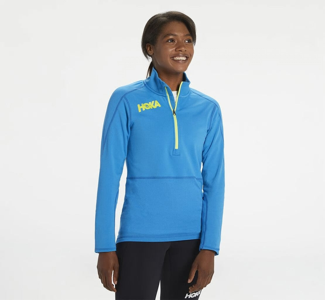 HOKA Diva Blue - Women's 1/2 Zip Midlayer