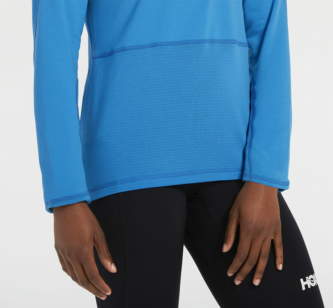 HOKA Diva Blue - Women's 1/2 Zip Midlayer
