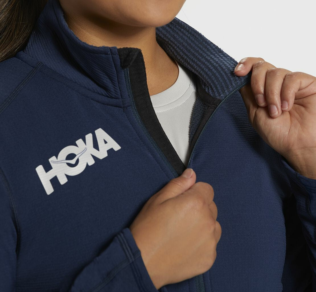 HOKA Moonlit Ocean - Women's 1/2 Zip Midlayer