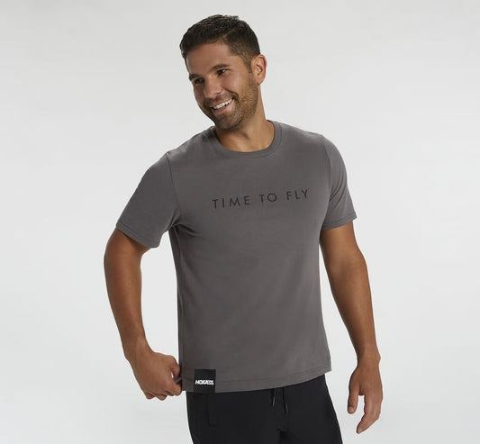 HOKA Charcoal - Men's Brand Tee