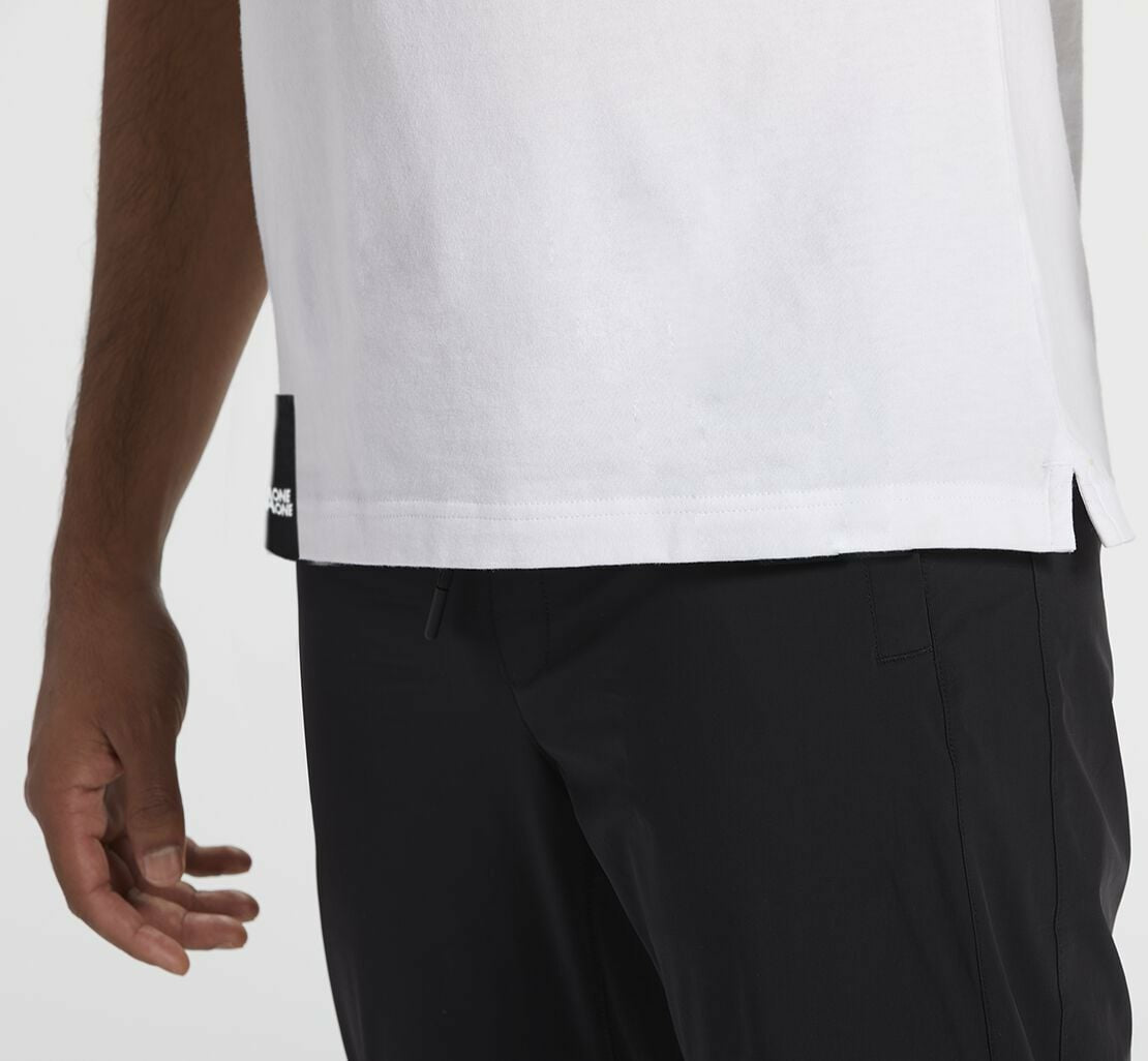 HOKA White - Men's Brand Tee