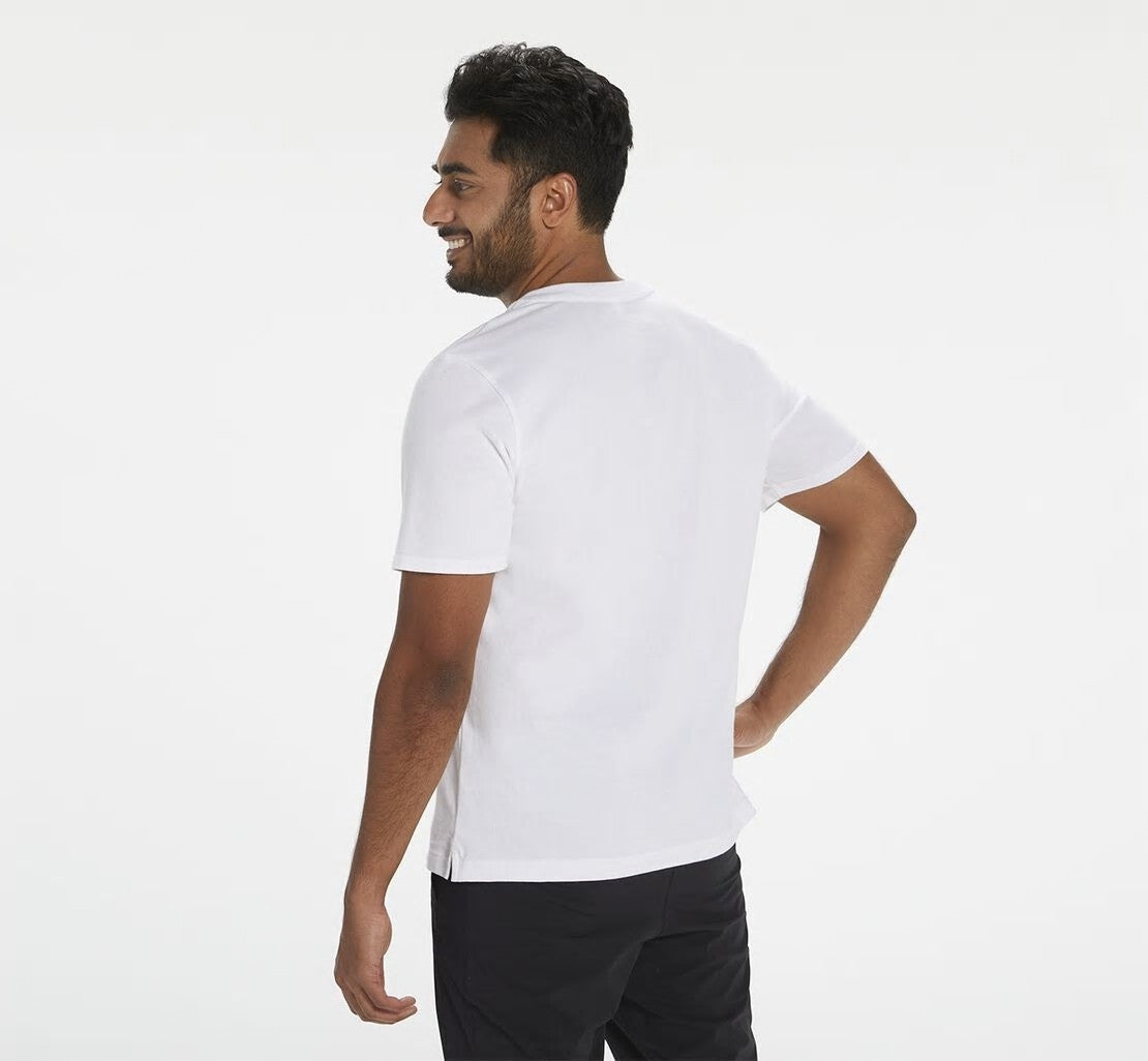 HOKA White - Men's Brand Tee