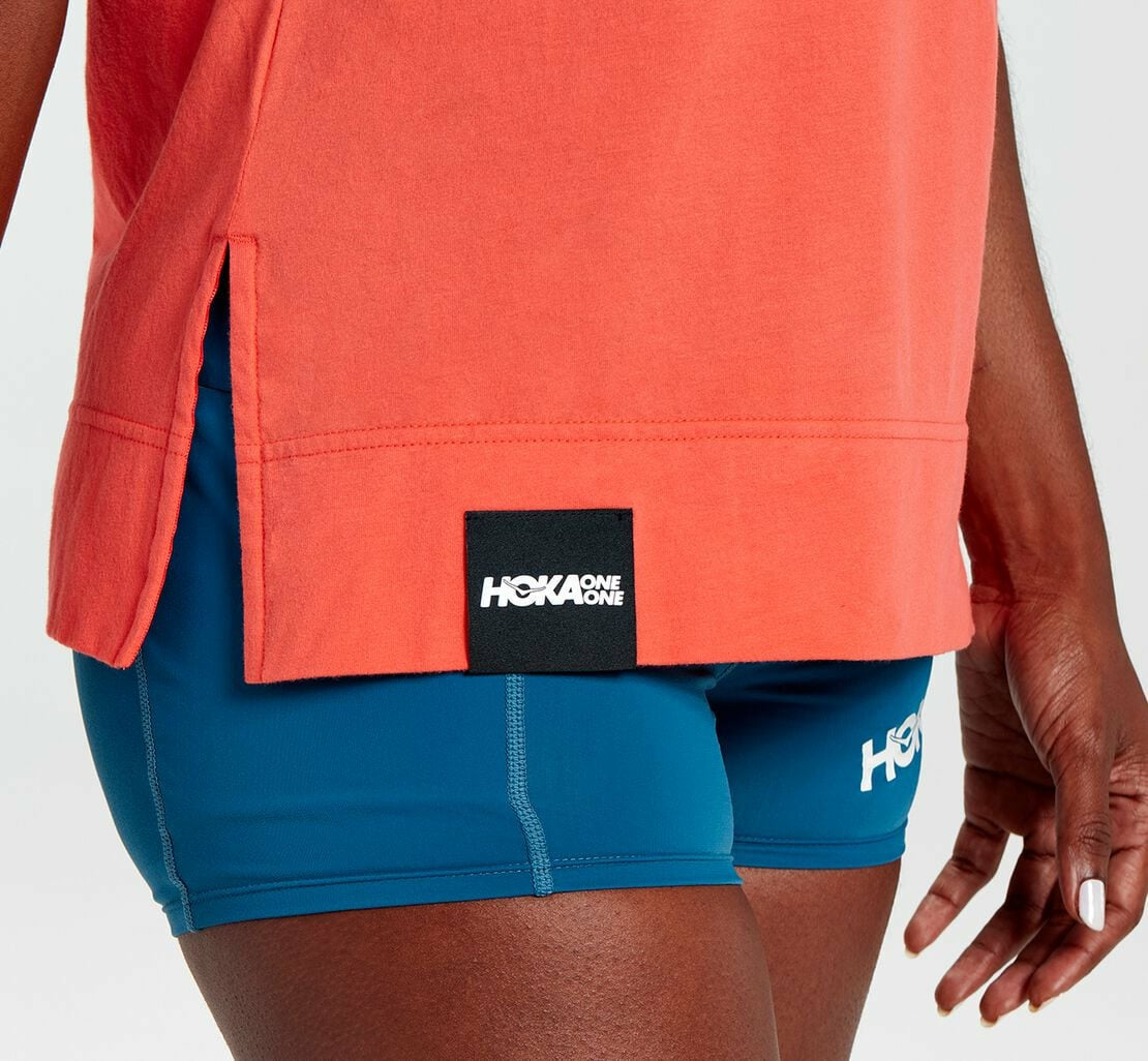 HOKA Hot Coral - Women's Brand Tee