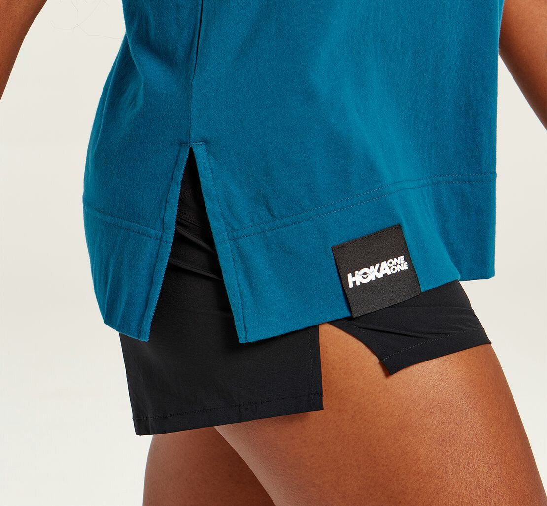 HOKA Moroccan Blue - Women's Brand Tee