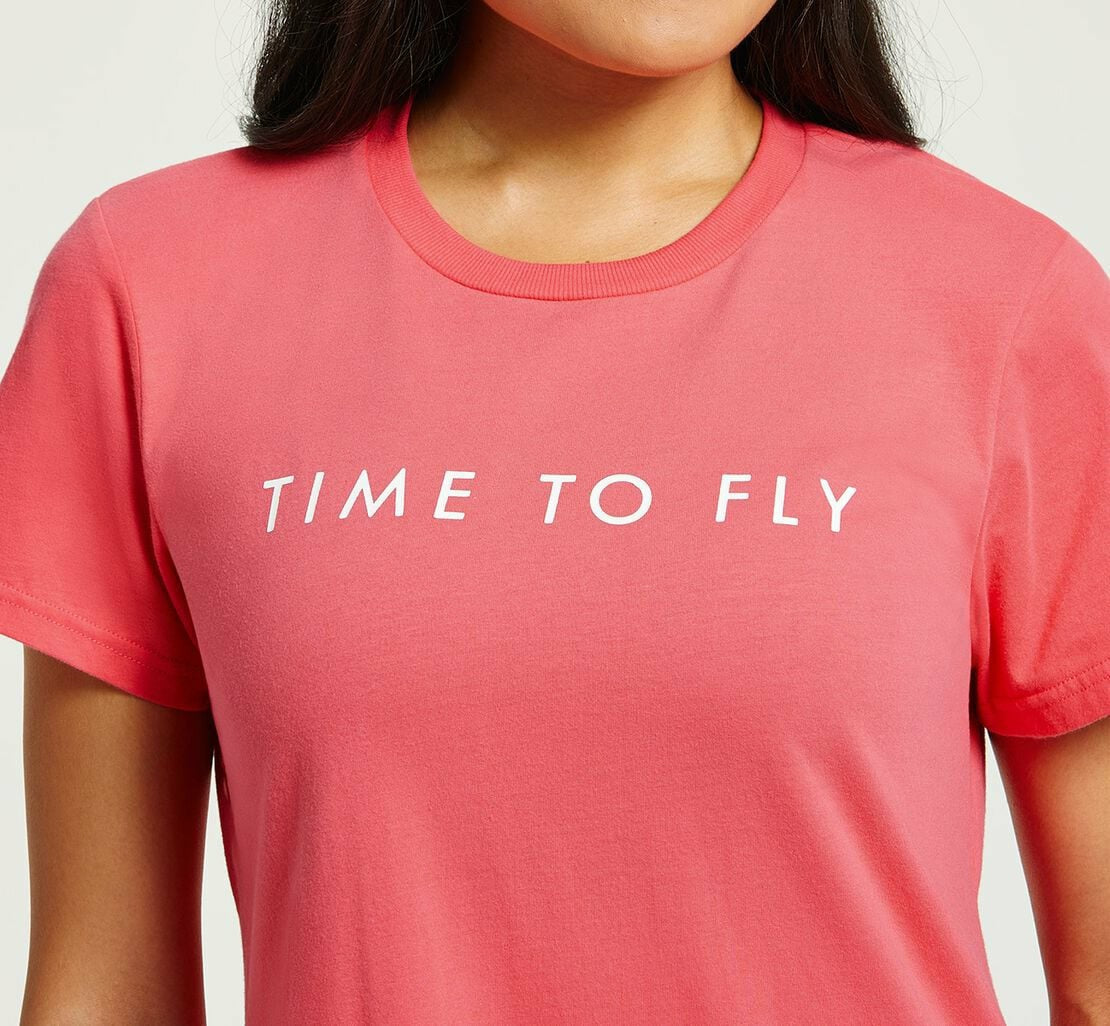 HOKA Paradise Pink / White - Women's Brand Tee