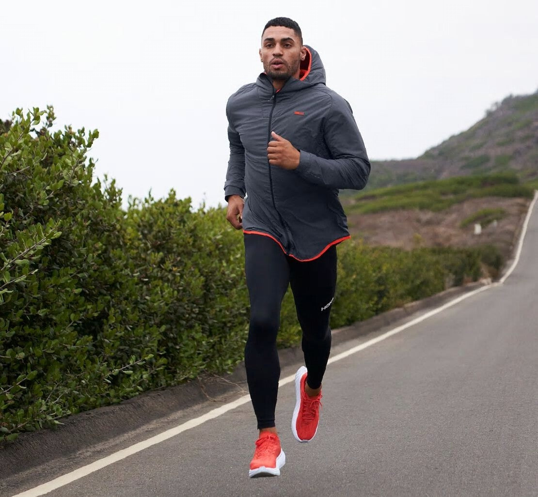 HOKA Ombre Blue - Men's Hybrid Run Jacket