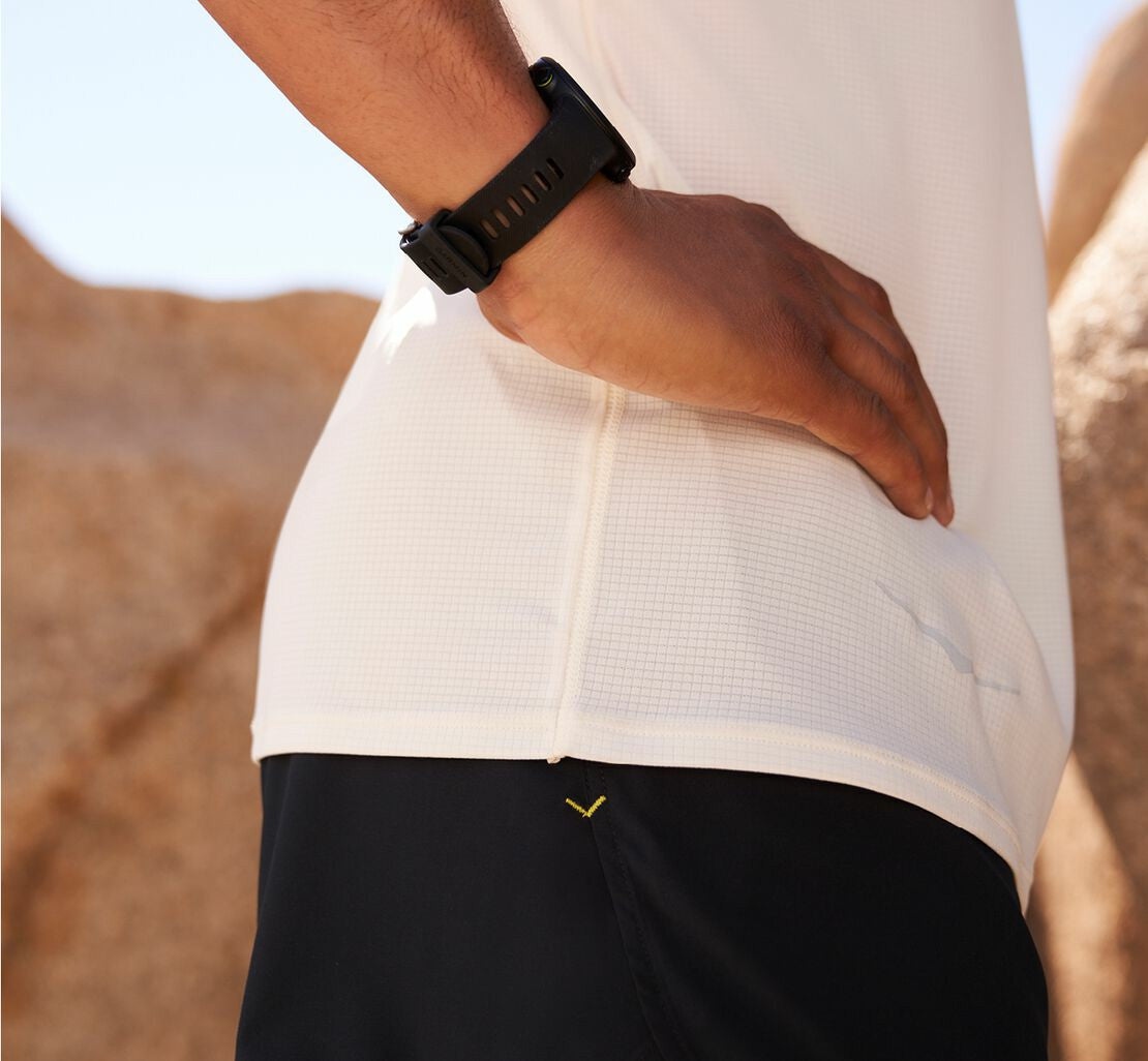 HOKA White - Men's Singlet