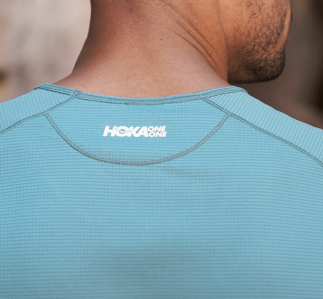 HOKA Provincial Blue - Men's Wind Shirt