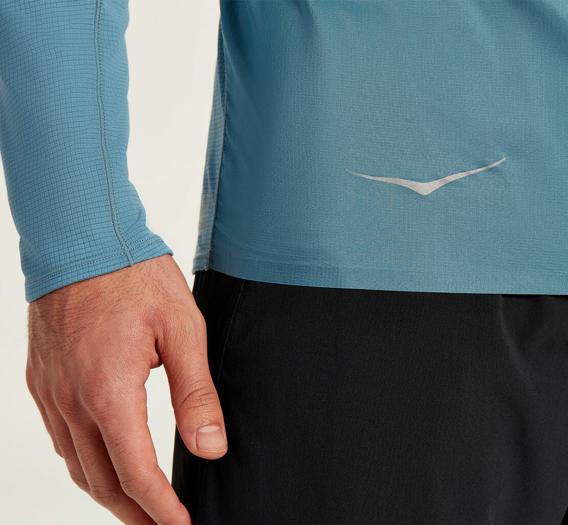 HOKA Provincial Blue - Men's Wind Shirt