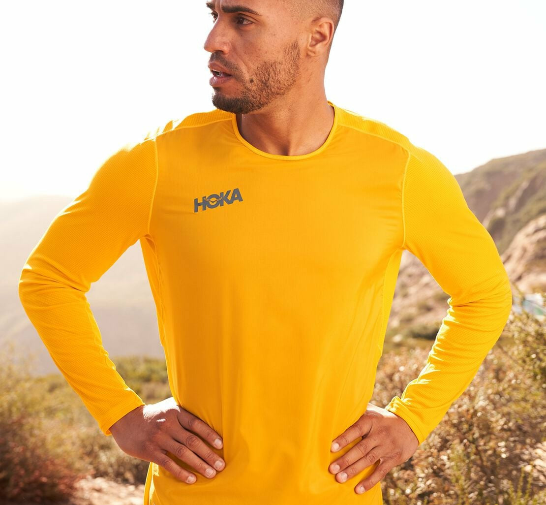 HOKA Saffron - Men's Wind Shirt