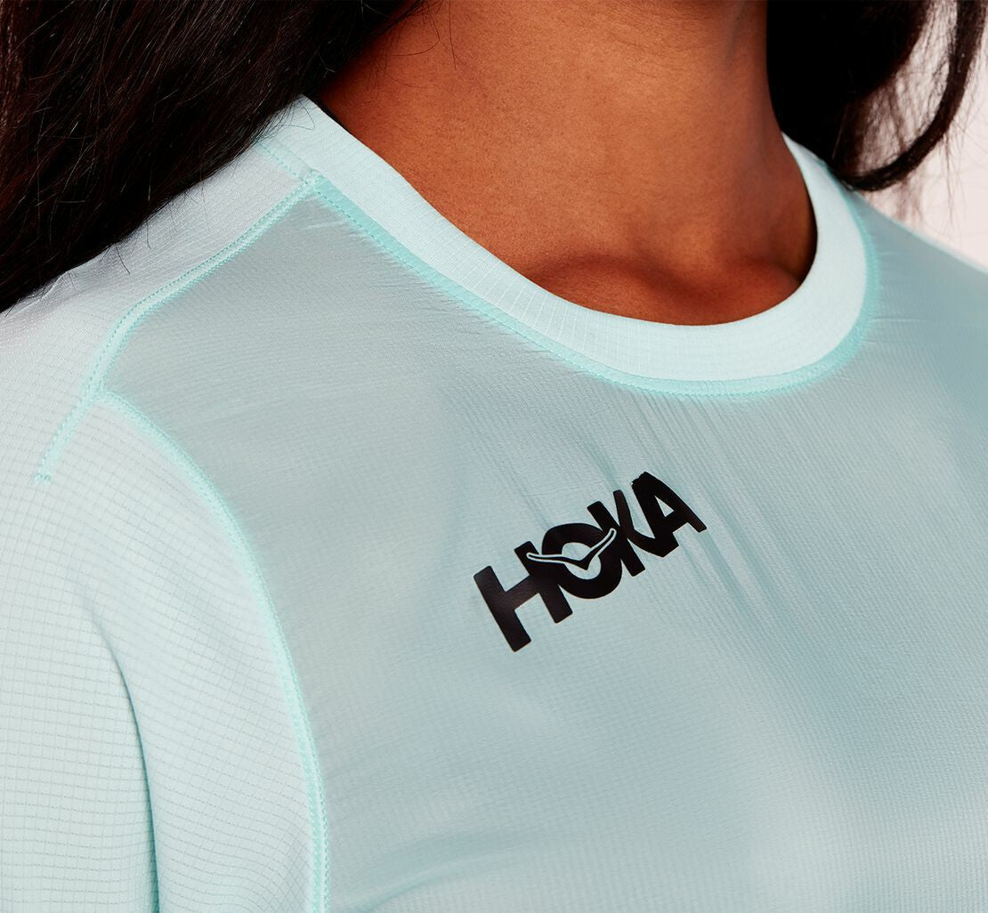 HOKA Blue Tint - Women's Wind Shirt