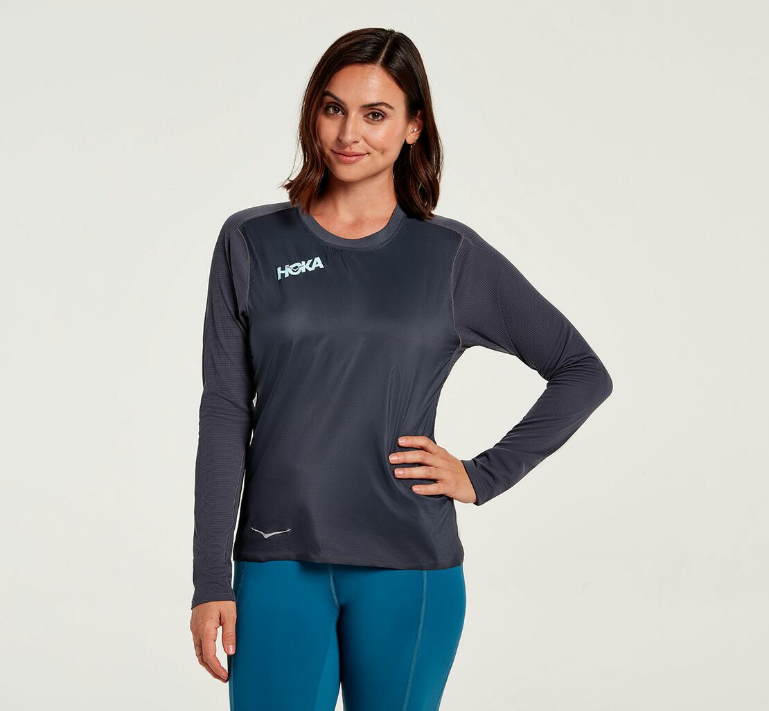 HOKA Ombre Blue - Women's Wind Shirt