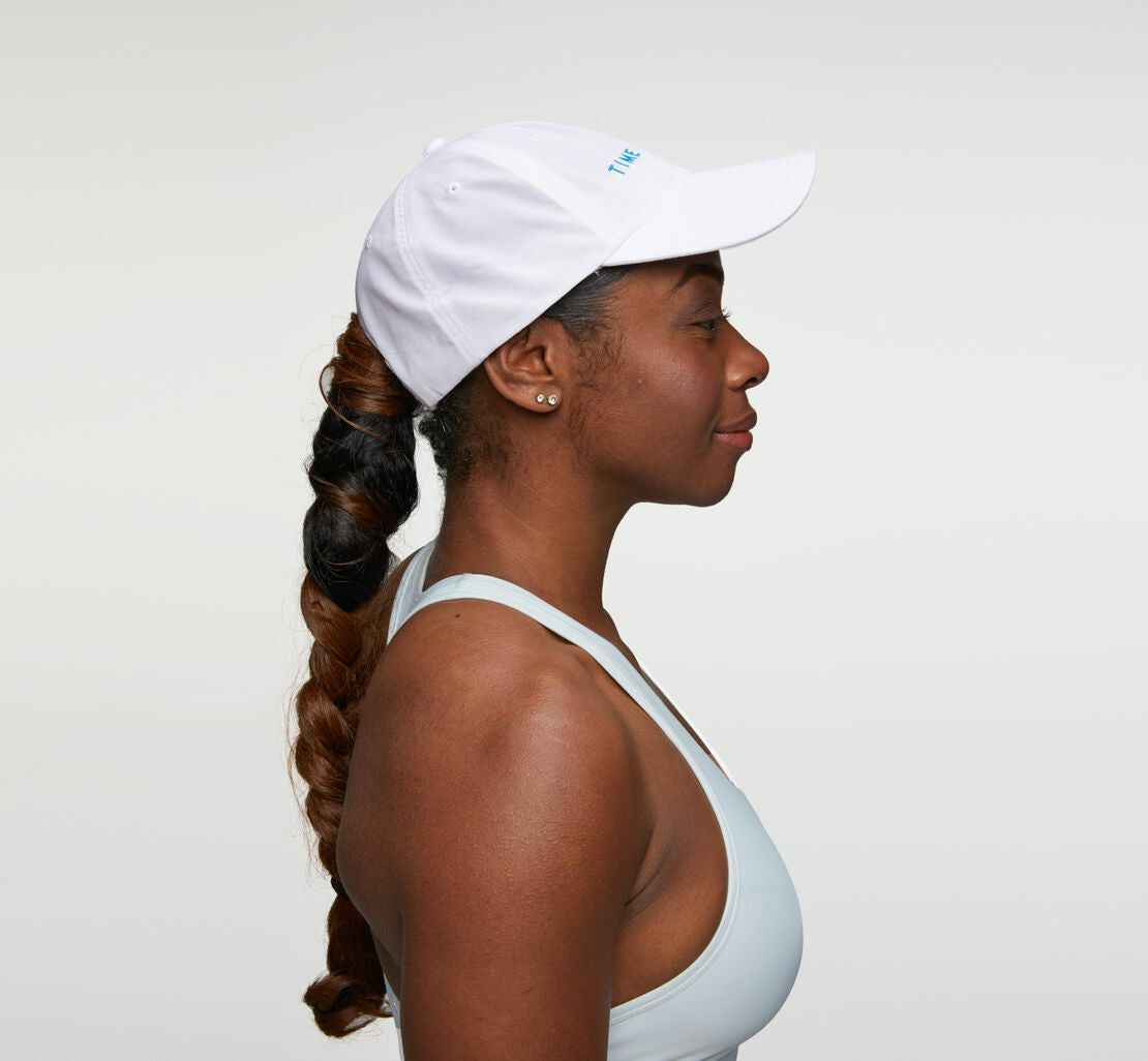 HOKA White / Diva Blue - All Gender All-Day Hat